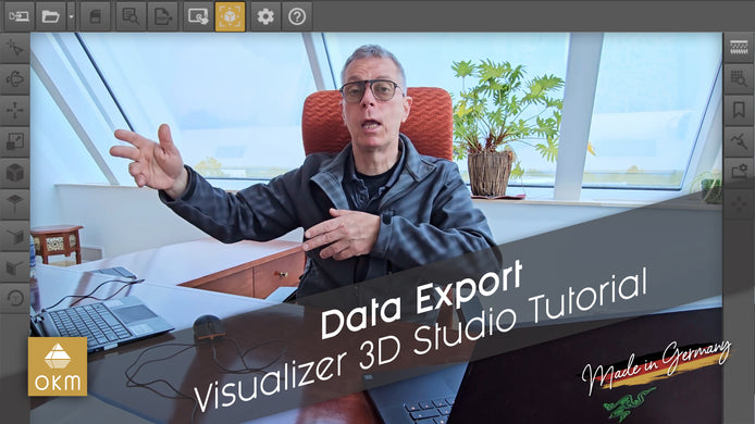 Data Export | Visualizer 3D Studio Tutorial